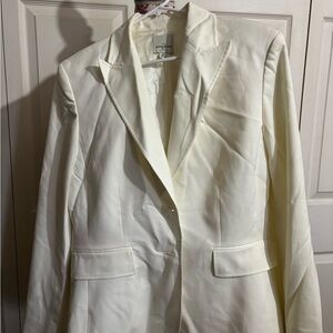 Anne Klein Cream Pant Suit